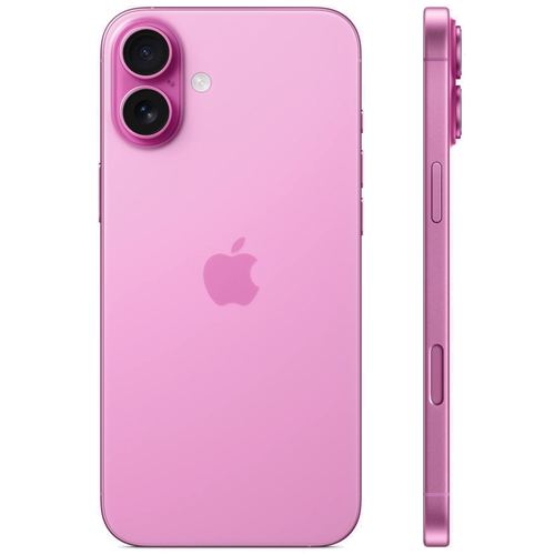 Смартфон Apple iPhone 16 256 ГБ Pink (nano-Sim+eSim)