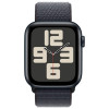 Apple Watch SE (2024) 44mm Midnight Loop Band 