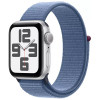 Apple Watch SE (2024) 40mm Silver/Denim Loop Band