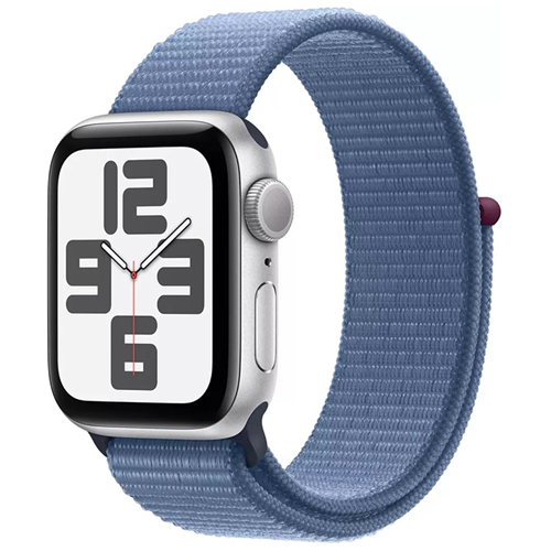 Apple Watch SE (2024) 40mm Silver/Denim Loop Band