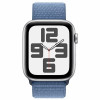 Apple Watch SE (2024) 40mm Silver/Denim Loop Band